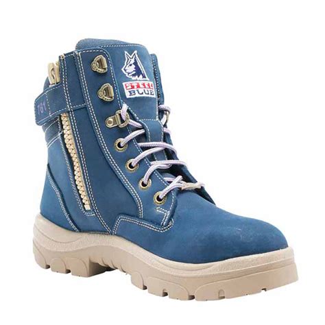 steel blue 719|Womens safety boots: Southern Cross® Zip Scuff Ladies